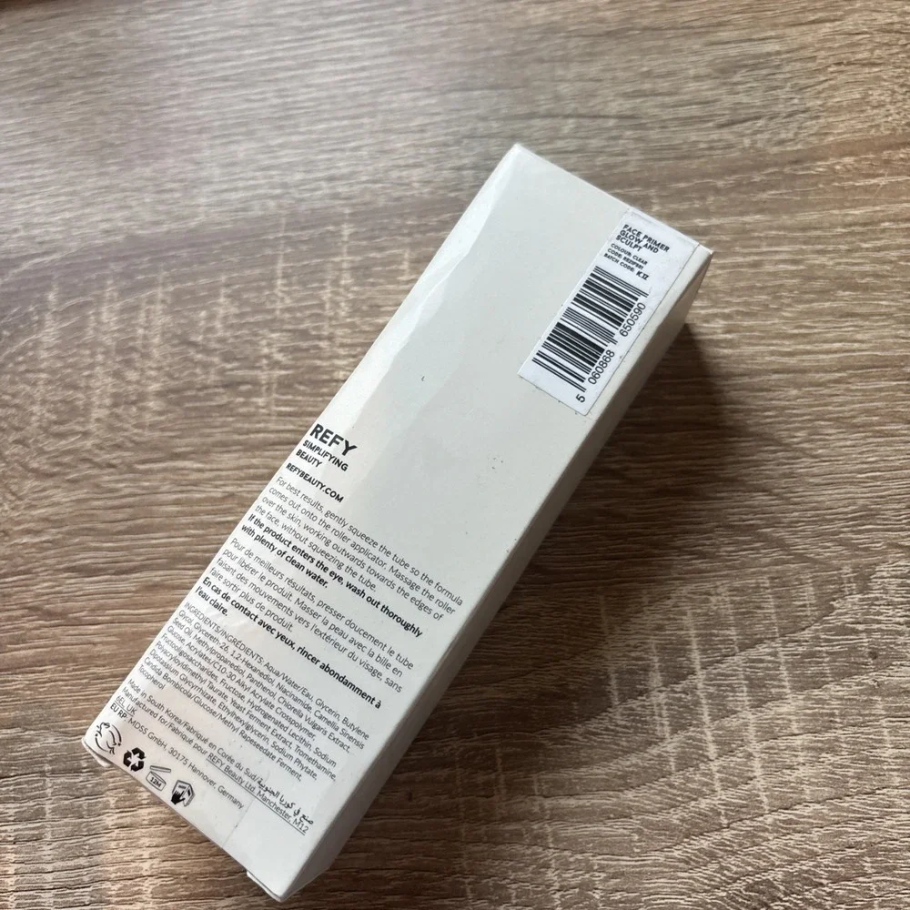 Authentic REFY Glow and Sculpt Face Serum Primer with Niacinamide 1.4 oz / 40 mL